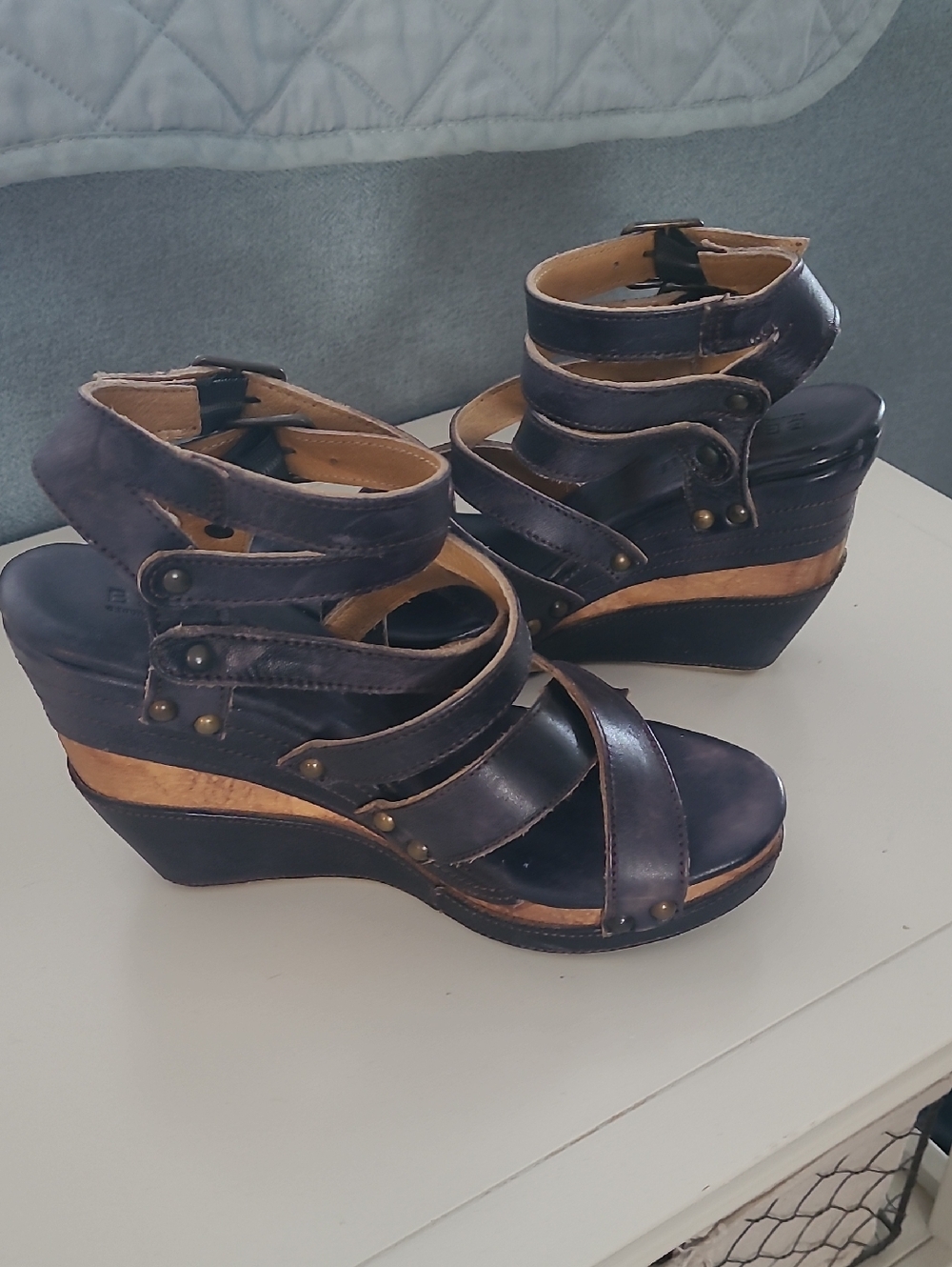 Bed Stu Julianna Wedge Sandals